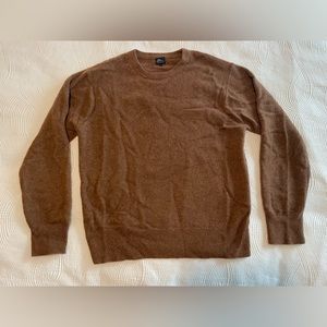 LL Bean - Vintage Classic Wool Crewneck Sweater - Brown - Large